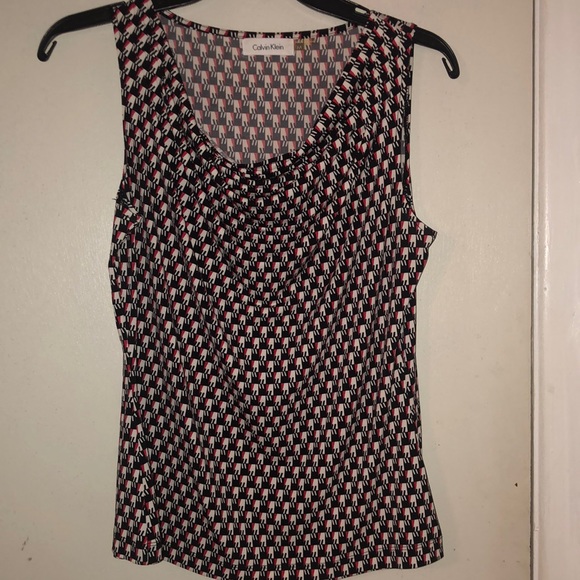 Calvin Klein Sz Medium blouse/Shell - Picture 2 of 4